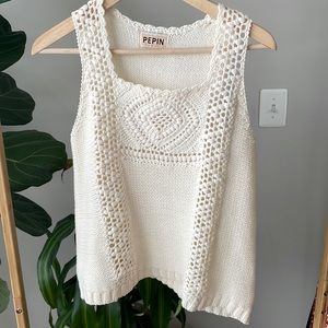 Anthropologie Pepin knit tank - sleeveless sweater
